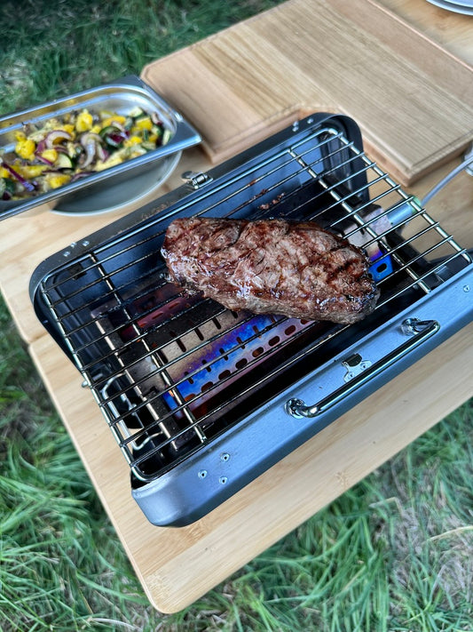 BBQ 42 "BBQ for two" – Der perfekte Koffergasgrill für dein Campervan-Abenteuer